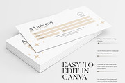 Printable Gift Certificate Template, a Print Template by BrushstrokeArtGB (Thumbnail 4 of 5)