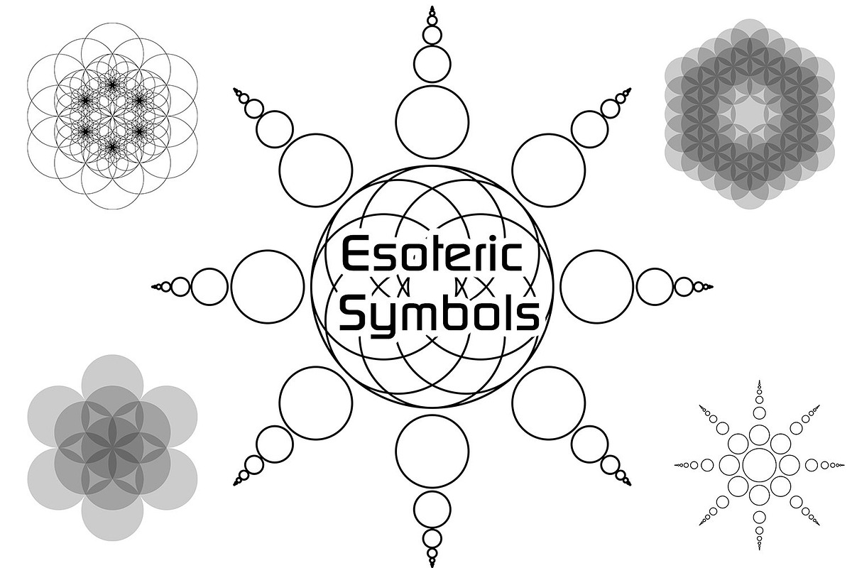 600 Round Design Elements Bundle, an Object Illustration by Kseniya-Omega (Photo 8 of 21)