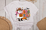 Boo Yall Halloween Sublimation PNG, a Seasonal Illustration by CraftArtStudio (Thumbnail 2 of 4)