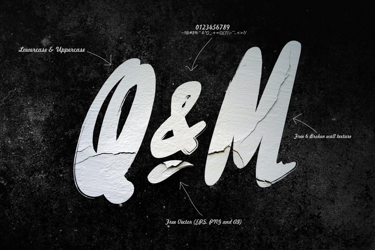 Rissa Typeface, a Script Font by Maulana Creative (Photo 3 of 8)