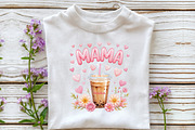 Iced Coffee Mama Gifts PNG, an Icon by DreamCafeArt (Thumbnail 3 of 7)