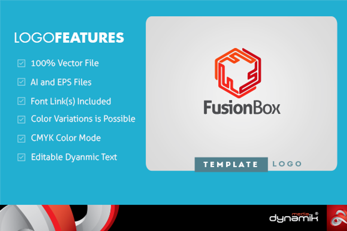 Fusion Box, a Branding & Logo Template by DynamikMedia (Photo 1 of 5)