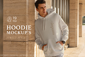 Hoodie MockUp Street Style 2021