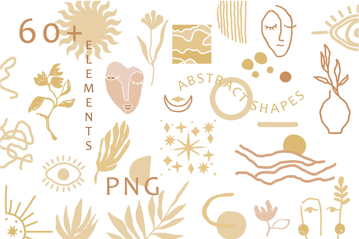 50 ABSTRACTION  Logo Templates, a Branding & Logo Template by Katya_lu (Photo 15 of 15)