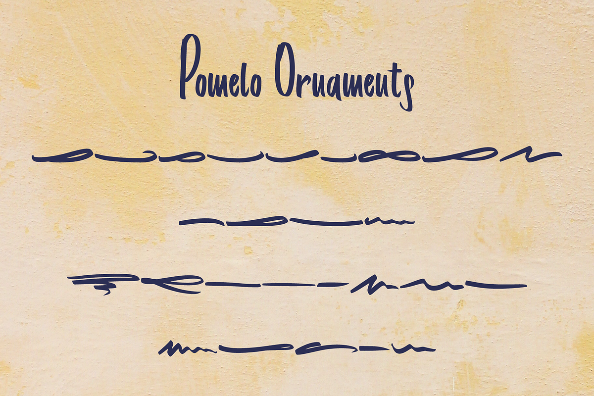 Pomelo font preview 3