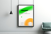 Framed Poster Interior Mockups, a Household Mockup by dpi (Thumbnail 10 of 12)