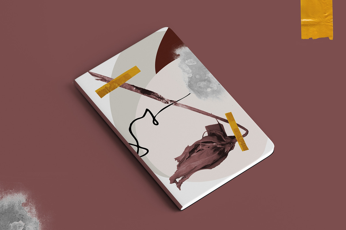 Moody garden. Abstract floral set., an Object Graphic by lisa_kalev (Photo 7 of 12)