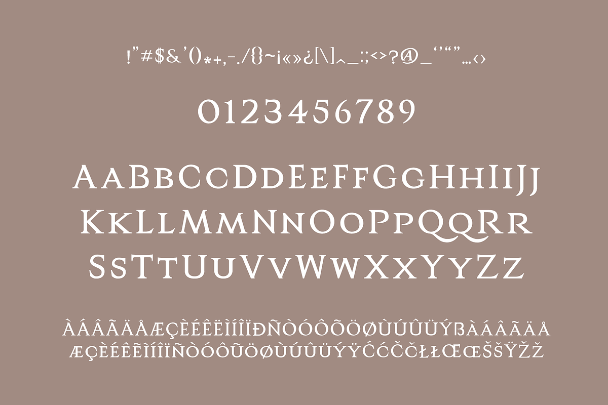 Castaneis - Luxury Roman Style Serif, a Serif Font by PixelBL Design Studio (Photo 3 of 4)