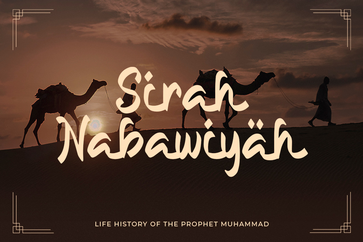 Rabiul - Arabic Style Typeface, a Script Font by Typefactoryco (Photo 4 of 8)
