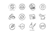 Natural Organic Cosmetics, a Food Illustration by Tettygreen (Thumbnail 3 of 3)