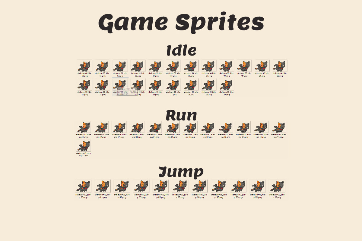 Pet Companion 2D Game Asset Sprites, an Illustration by Heavtryq Design (Photo 7 of 7)
