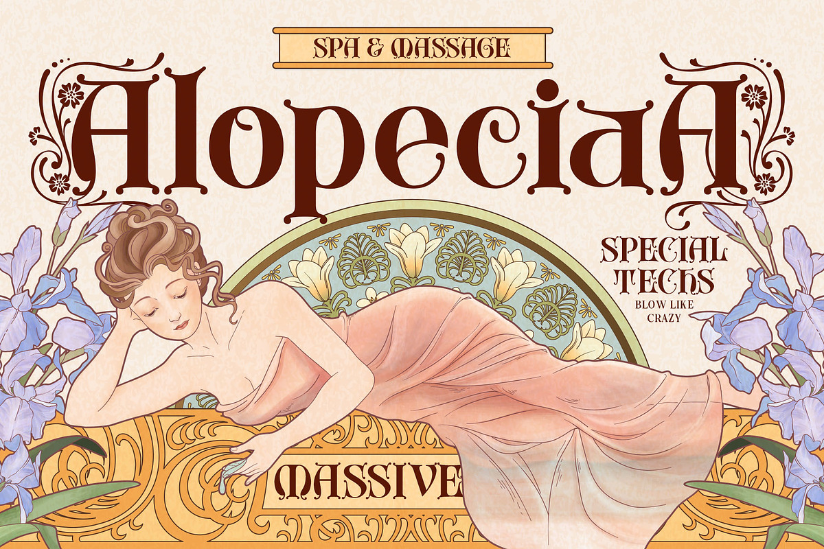 Grand Malon Typeface, a Serif Font by alit design (Photo 6 of 17)