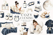 Cozy Evening, an Object Illustration by PeDe Designs (Thumbnail 2 of 25)