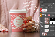 Coffee Cup Mock-up #02, a Cups & Container Mockup by alexandeerco (Thumbnail 2 of 3)