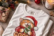 Christmas Animals PNG Bundle 28 pics, a Decorative Illustration by ElDesignState (Thumbnail 4 of 15)