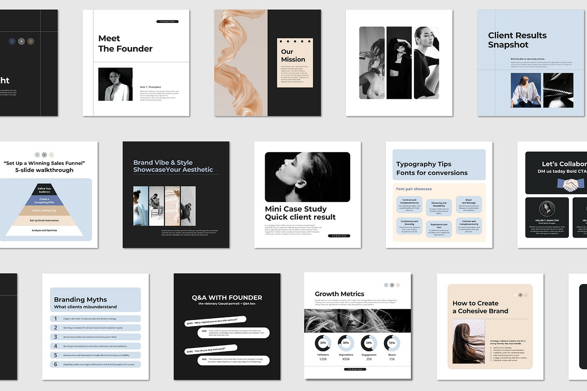 Digital Agency Instagram Bundle, a Social Media Template by TheBrightGrap (Photo 22 of 33)