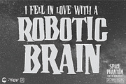Space Phantom - Retro Sci-Fi Font, a Font by Remedy667 (Thumbnail 2 of 10)