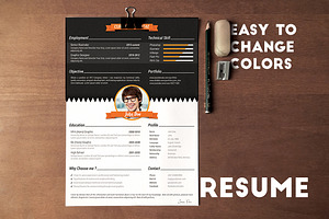 Professional Resume Set 3