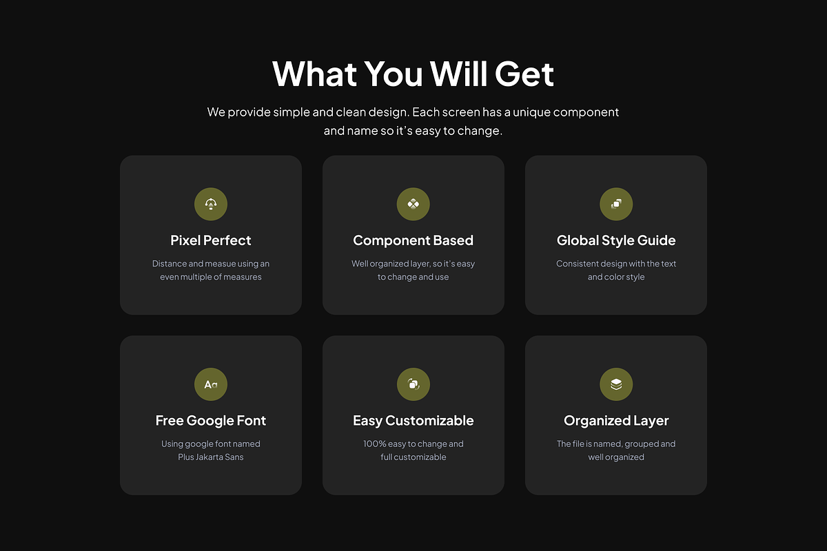 Agriculture Website UI KIT, an UI Kit Template by Ahmed Rubel (Photo 5 of 6)