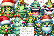 Christmas Tree Holiday Tree Clipart, an Illustration by SinaCreation (Thumbnail 1 of 7)