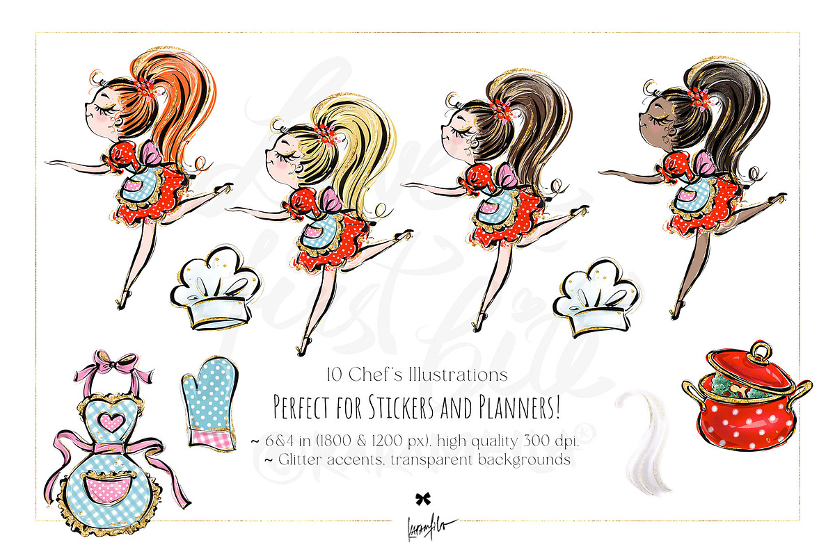 Cooking Chef's Kitchen Bundle PNG, a Food Illustration by KaramfilaS (Photo 5 of 7)