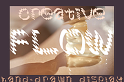 Electric Liquid,Wavy Hand-Drawn Font, a Handwritten Font by Eryn Rose Design (Thumbnail 2 of 23)