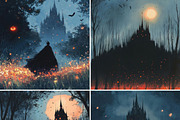 Haunted Worlds, a Seasonal Illustration by pictures for you (Thumbnail 27 of 32)