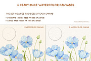 Art Watercolor - Brushes & Canvases, a Brush Add-On by polikarpovaart (Thumbnail 4 of 16)