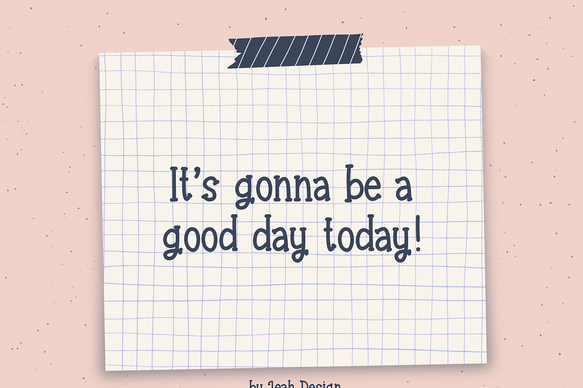 The Punch Needle Font, a Serif Font by Jeah Design (Photo 9 of 9)