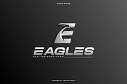 Eagle Letter E Logo Bundle, a Branding & Logo Template by VectorCrow (Thumbnail 6 of 16)