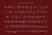 CS Sonya Drawn, a Script Font by Craft Supply Co. (Thumbnail 8 of 8)