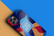 Realistic Smartphone Case Mock-up, a Print Template by Propex (Thumbnail 3 of 8)