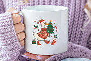 Funny Christmas Tree Goose Png, an Illustration by Daily.Designs (Thumbnail 5 of 5)