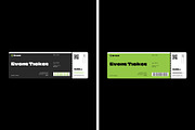 Event Ticket Layout Design Template, a Stationery Template by DesignCrest (Thumbnail 10 of 11)