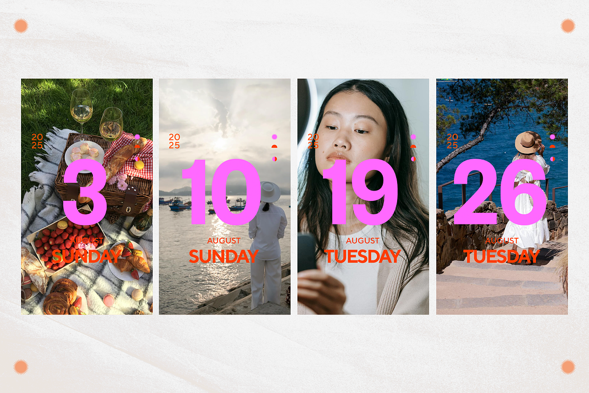 Animated Daily Calendar (Vertical), a Social Media Template by Tangerine Nation (Photo 5 of 7)