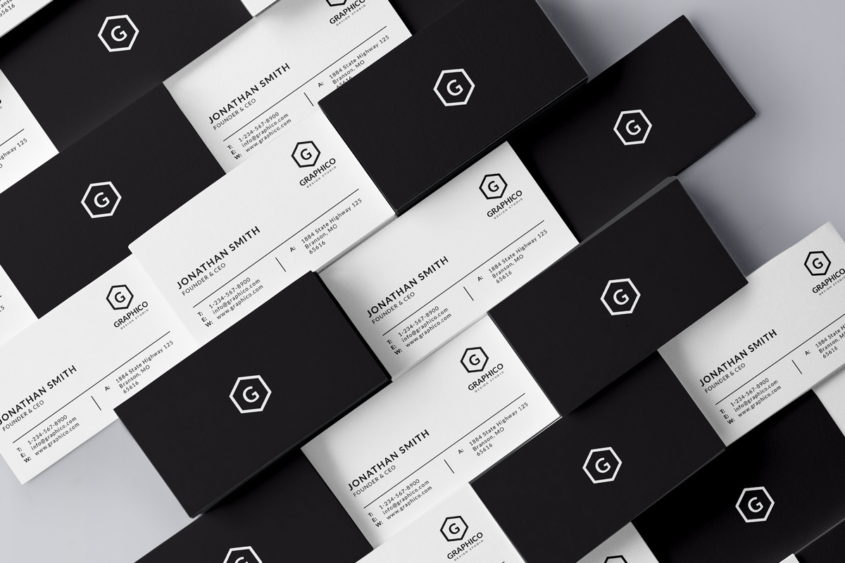 Simple Minimal Business Card 55, a Business Card Template by ND Design (Photo 9 of 9)