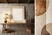 Minimalist Interior Frame Mockup 2, a Household Mockup by ARTOZEN DIGITAL (Thumbnail 7 of 9)
