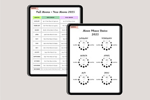 2025 Moon And Astrology Planner