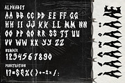 Demones Disaster Horror Metal, a Blackletter Font by dansdesign (Thumbnail 4 of 9)