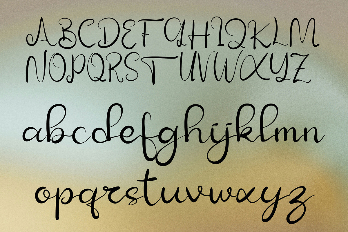 Xororosi, a Script Font by Canden Meutuah (Photo 5 of 6)