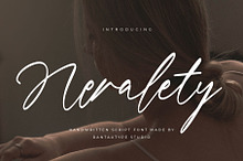 Neralety Handwritten Script Font