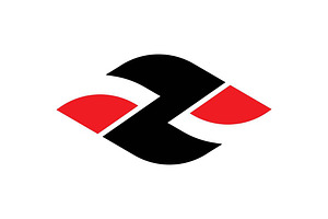 HZ ZH logo design