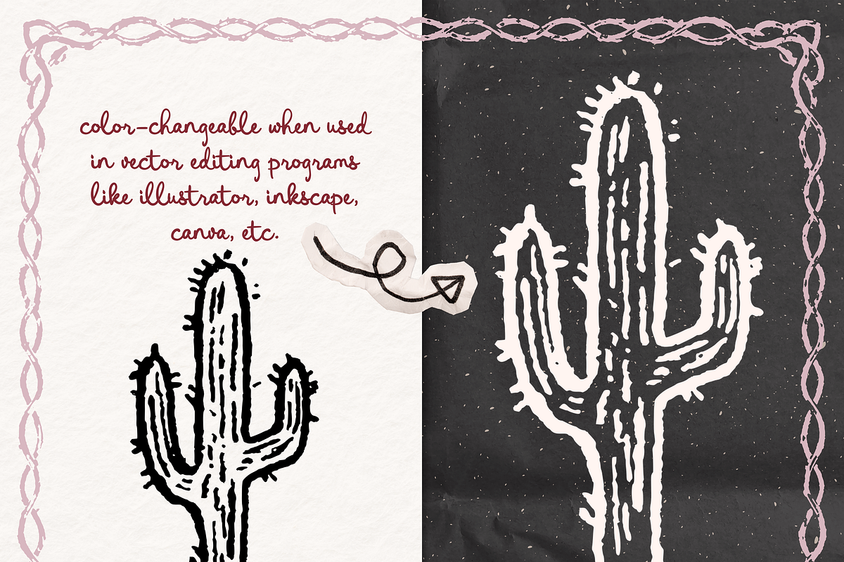 Rodeo Clipart, Western Doodles, an Object Illustration by The October Creative (Photo 2 of 6)