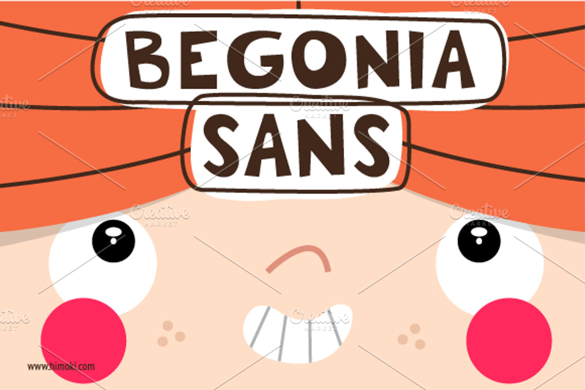 Begonia Sans