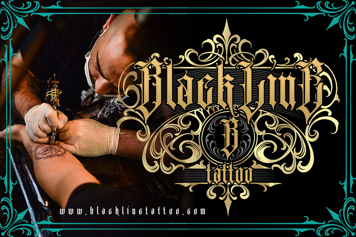 Menotius Modern Blackletters, a Blackletter Font by dansdesign (Photo 4 of 11)