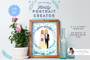 Portrait Creator Winter Family, a Person Illustration by Lauren Lesley Studio (Thumbnail 17 of 17)