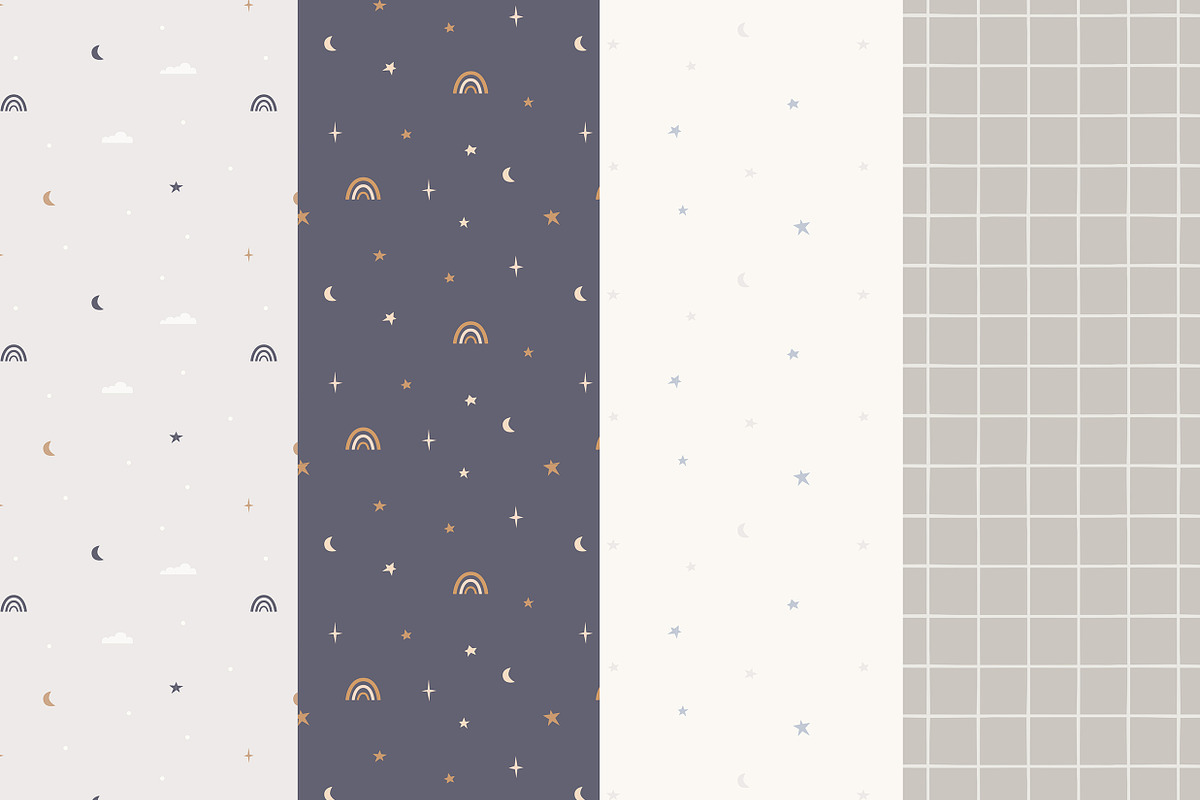 Leo Seamless Pattern, a Pattern Graphic by Emilie Cliche (Photo 9 of 9)