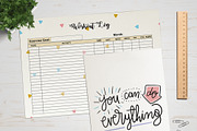 Exercise & Workout Planner, a Templates & Theme by Wow Designs (Thumbnail 9 of 10)