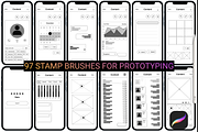 UI KIT Prototyping Procreate, a Brush Add-On by Graphics Resources (Thumbnail 5 of 6)