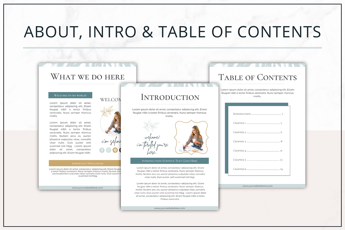 Lead Magnet Canva Nurtured Life, a Branding & Logo Template by Lady Boss Studio (Photo 5 of 10)